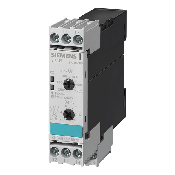 SIEMENS .RELEVADOR FALLA FASE 3UG4513-1BR20 160-690 V