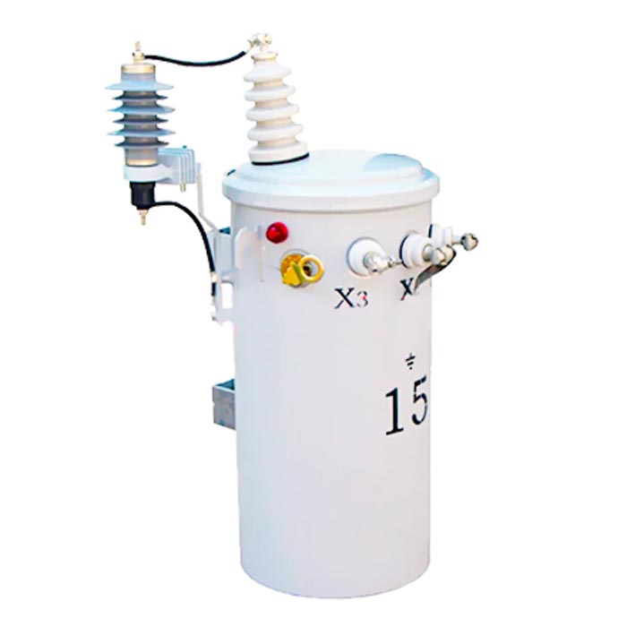 PROLEC. Poste Monof&aacute;sico Tipo Normal Autoprotegido - 50 kVA - 13,200YT/7,620V - 120/240V