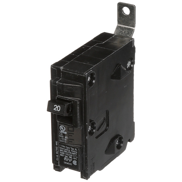 SIEMENS .PASTILLA INTERRUPTOR BL 1X20A 10KA 120/240V