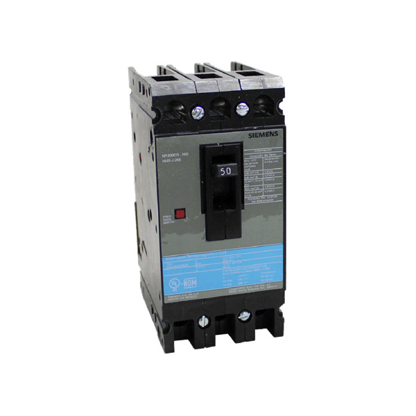 SIEMENS .INTERRUPTOR ED4 3X50A 65KA/240, 18KA/480V