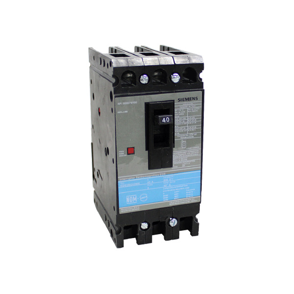 SIEMENS .INTERRUPTOR ED6 3X40A 65KA/240, 25KA/480, 18KA/600V