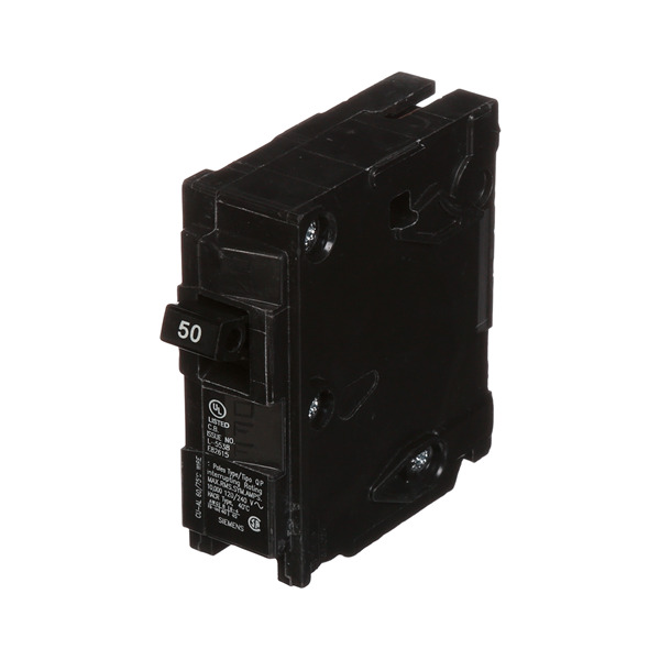 SIEMENS .PASTILLA INTERRUPTOR QP 1X50A 10KA 120/240V